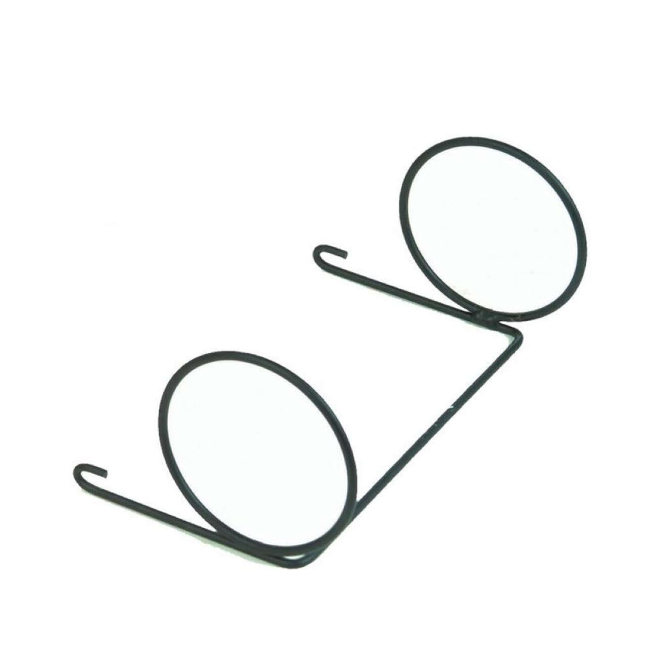 Wire USA Made Rolling Pin Display Attachment Hanger Holds 1 Pin Up To 2 5/8" OD Black